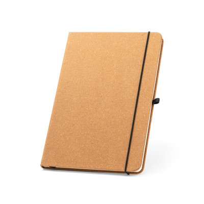 MATISSE. A5 notebook with rigid cover in leather (70 recycled) with lined sheets